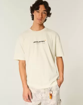Boxy McLaren grafisk t-shirt