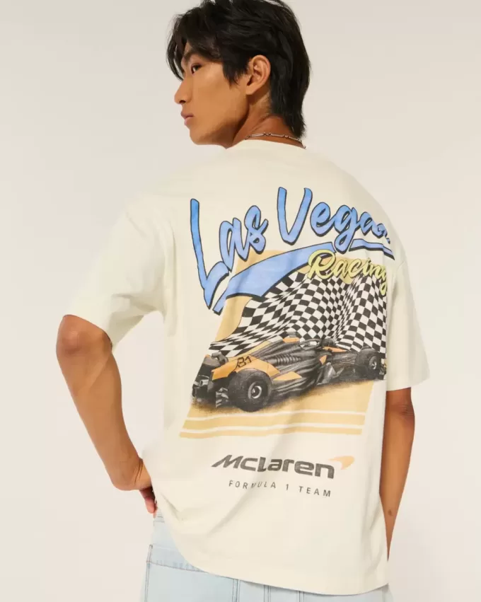 Boxy McLaren grafisk t-shirt Boxy McLaren grafisk t-shirt