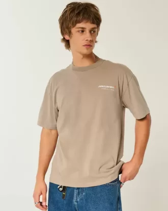Boxy McLaren grafisk t-shirt