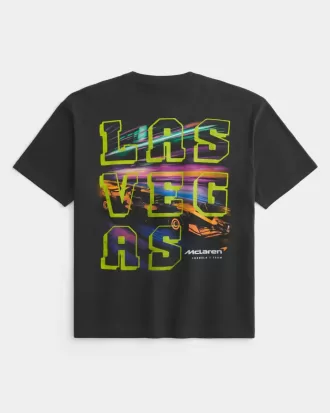 Boxy McLaren grafisk t-shirt