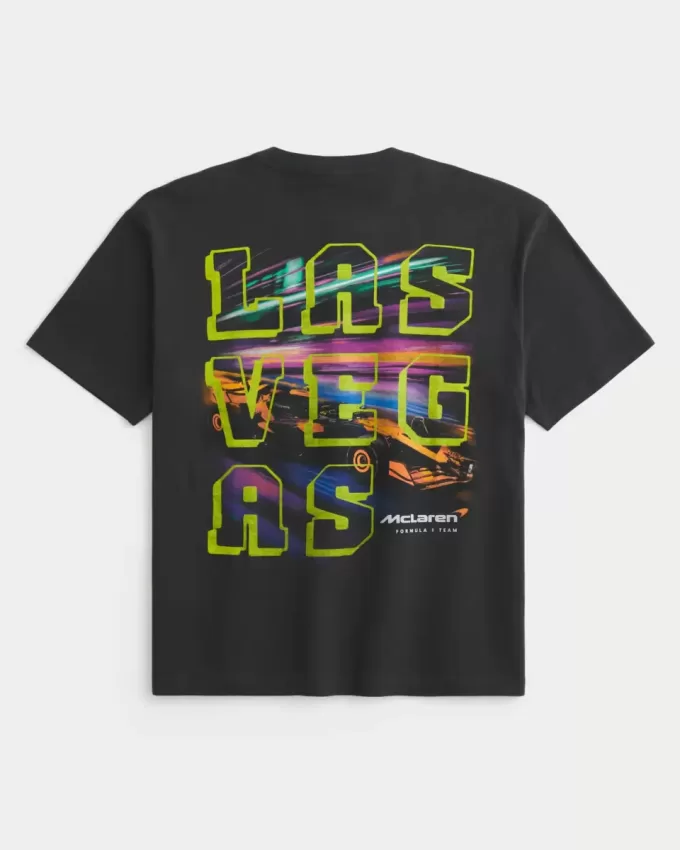 Boxy McLaren grafisk t-shirt Boxy McLaren grafisk t-shirt