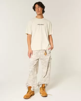 Boxy McLaren grafisk t-shirt