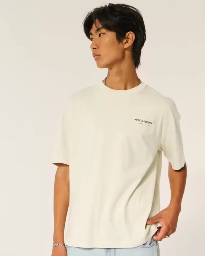 Boxy McLaren grafisk t-shirt Boxy McLaren grafisk t-shirt