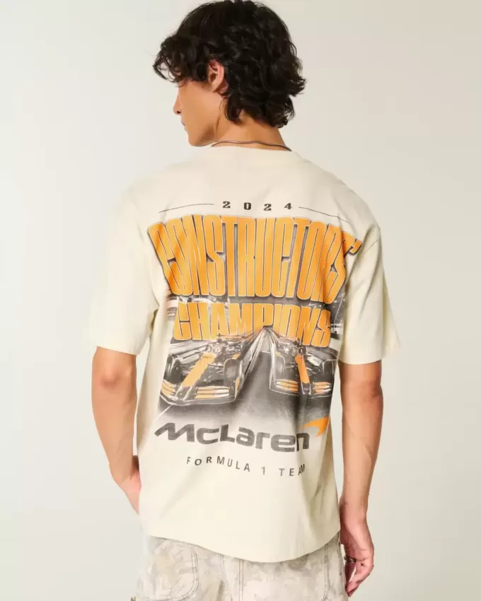 Boxy McLaren grafisk t-shirt Boxy McLaren grafisk t-shirt