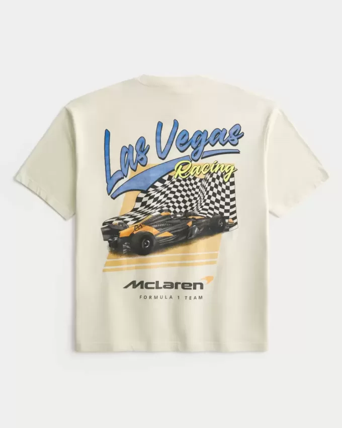 Boxy McLaren grafisk t-shirt Boxy McLaren grafisk t-shirt