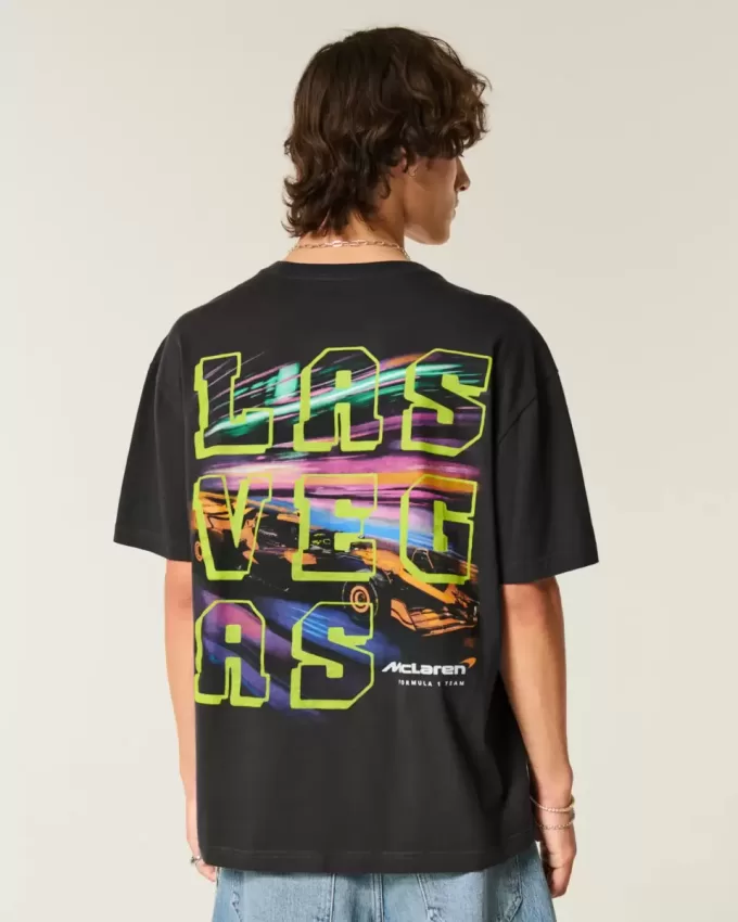 Boxy McLaren grafisk t-shirt Boxy McLaren grafisk t-shirt