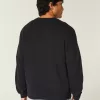 Boxy Motor City Auto Repairs Graphic Crew Sweater Boxy Motor City Auto Repairs Graphic Crew Sweater