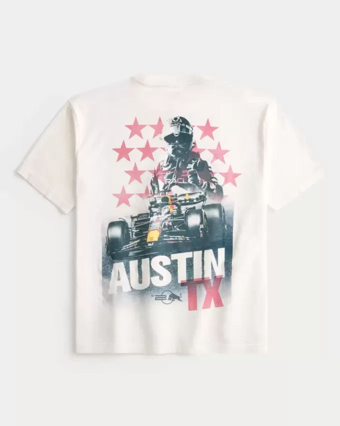 Boxy Oracle Red Bull Racing grafisk t-shirt Boxy Oracle Red Bull Racing grafisk t-shirt