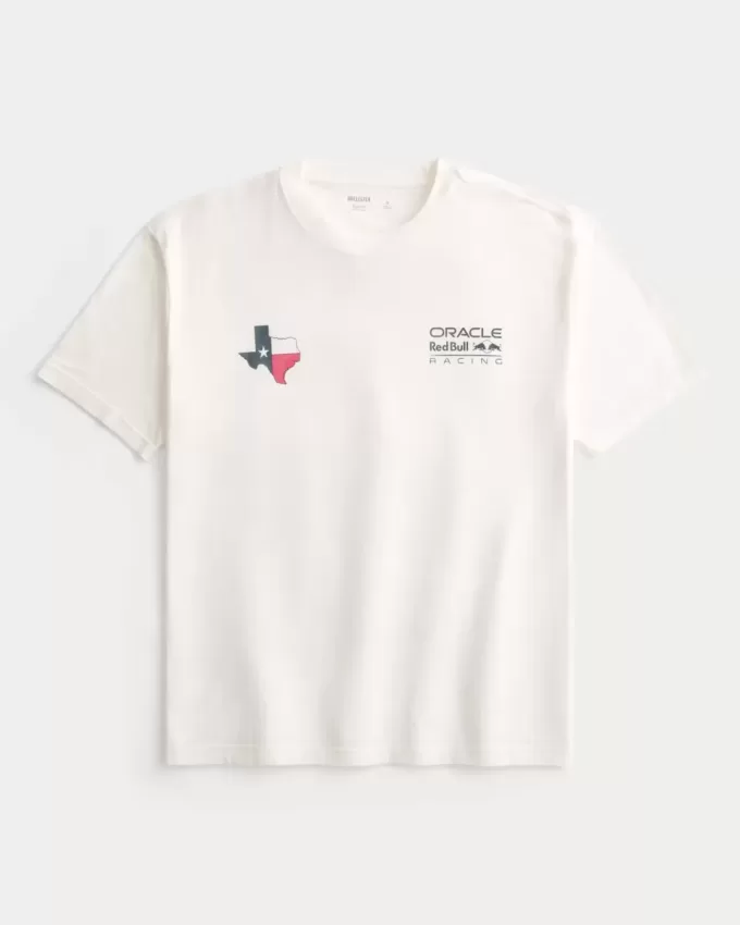 Boxy Oracle Red Bull Racing grafisk t-shirt Boxy Oracle Red Bull Racing grafisk t-shirt