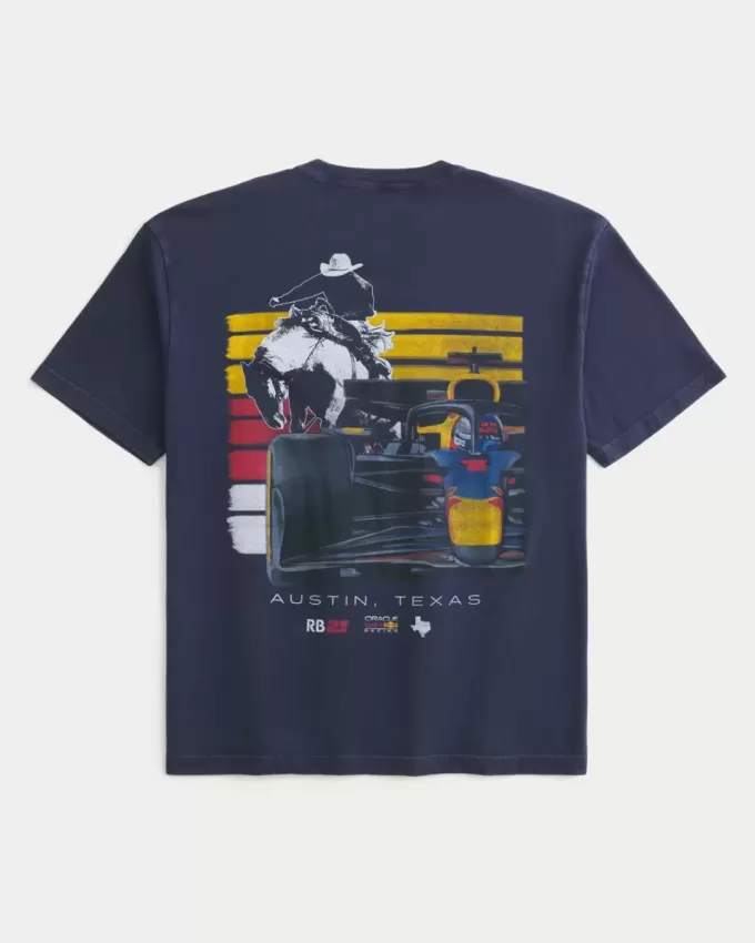 Boxy Oracle Red Bull Racing grafisk t-shirt Boxy Oracle Red Bull Racing grafisk t-shirt