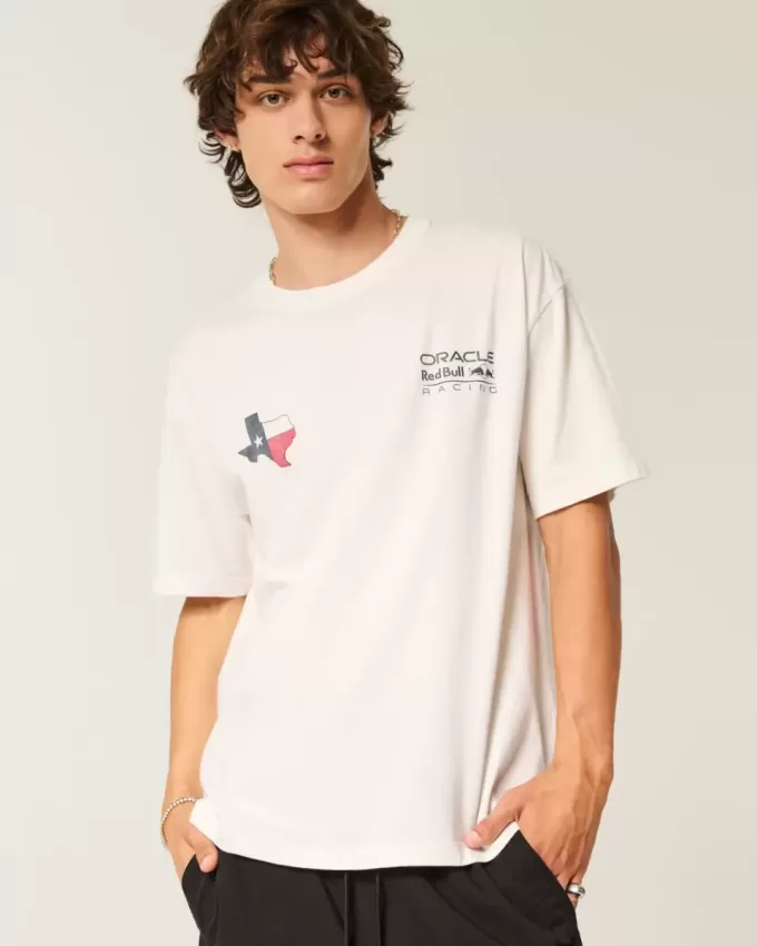 Boxy Oracle Red Bull Racing grafisk t-shirt Boxy Oracle Red Bull Racing grafisk t-shirt