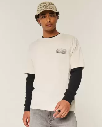 Boxy Park Street Pawn Grafisk Tee