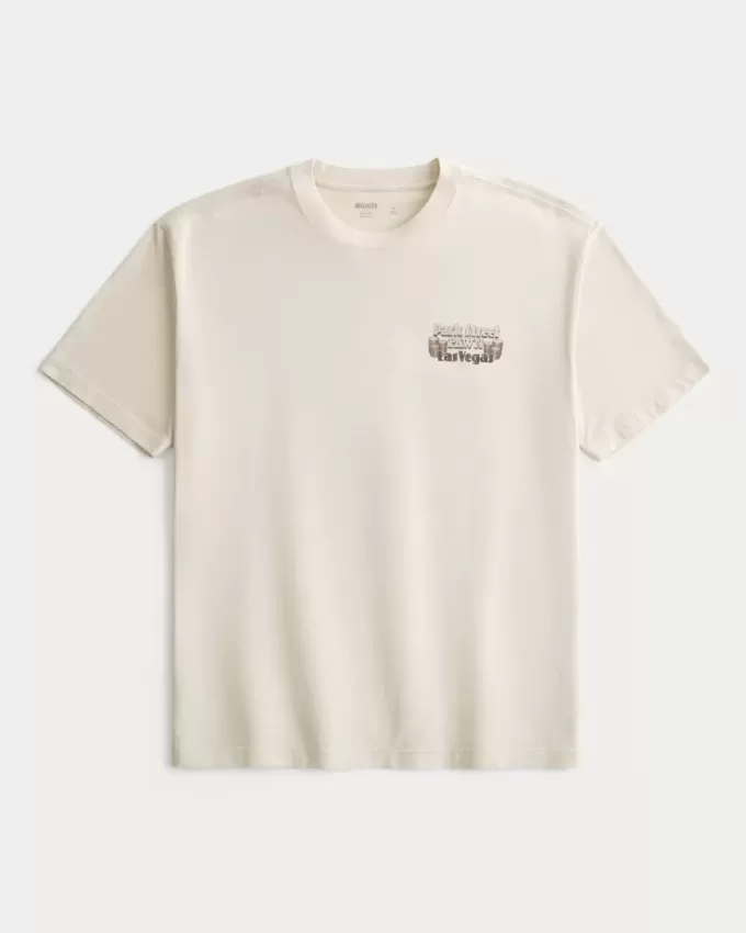 Boxy Park Street Pawn Grafisk Tee Boxy Park Street Pawn Grafisk Tee