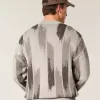 Boxy Pattern Crew Sweater Boxy Pattern Crew Sweater