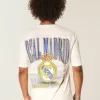 Boxy Real Madrid CF Grafisk T-shirt Boxy Real Madrid CF Grafisk T-shirt