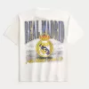 Boxy Real Madrid CF Grafisk T-shirt Boxy Real Madrid CF Grafisk T-shirt