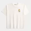 Boxy Real Madrid CF Grafisk T-shirt Boxy Real Madrid CF Grafisk T-shirt