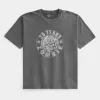 Boxy Rob Zombie Grafisk Tee Boxy Rob Zombie Grafisk Tee