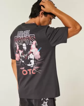 Boxy Roman Reigns The Only One Grafisk T-shirt