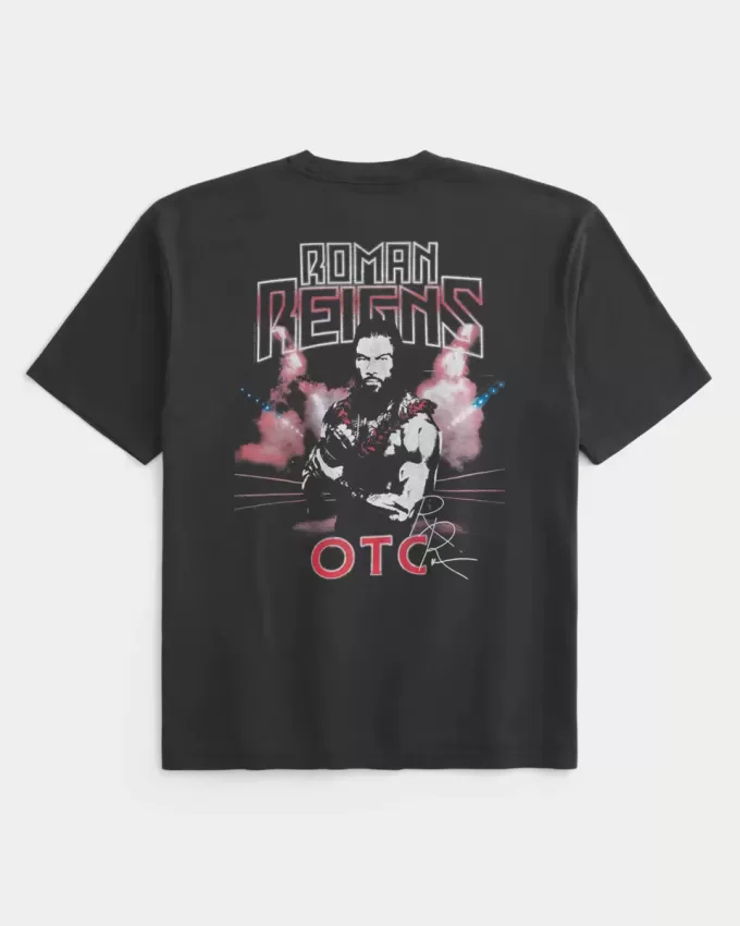 Boxy Roman Reigns The Only One Grafisk T-shirt Boxy Roman Reigns The Only One Grafisk T-shirt