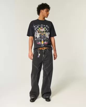 Boxy tungvikts Oracle Red Bull Racing grafisk t-shirt