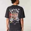 Boxy tungvikts Oracle Red Bull Racing grafisk t-shirt Boxy tungvikts Oracle Red Bull Racing grafisk t-shirt