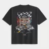 Boxy tungvikts Oracle Red Bull Racing grafisk t-shirt Boxy tungvikts Oracle Red Bull Racing grafisk t-shirt