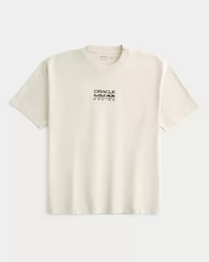 Boxy tungvikts Oracle Red Bull Racing grafisk t-shirt Boxy tungvikts Oracle Red Bull Racing grafisk t-shirt