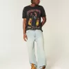 Boxy Undertaker grafisk t-shirt Boxy Undertaker grafisk t-shirt