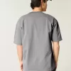 Boxy Washed Heavyweight Crew T-shirt Boxy Washed Heavyweight Crew T-shirt