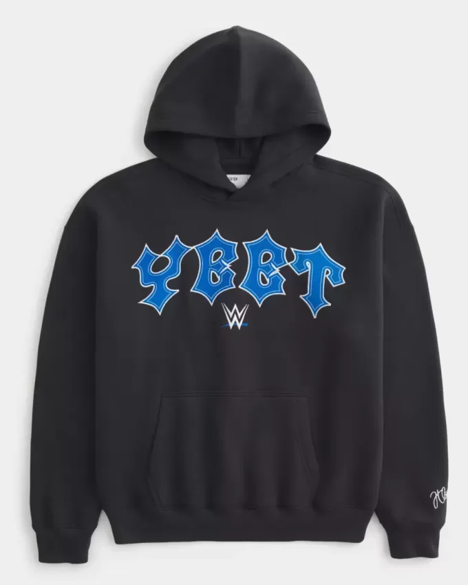 Boxy Yeet grafisk hoodie Boxy Yeet grafisk hoodie