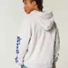 Boxy zip-Up Hawaii grafisk tröja Boxy zip-Up Hawaii grafisk tröja