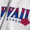 Boxy zip-Up Hawaii grafisk tröja Boxy zip-Up Hawaii grafisk tröja