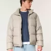Boxy Zip-Up Pufferjacka Boxy Zip-Up Pufferjacka