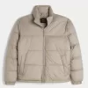Boxy Zip-Up Pufferjacka Boxy Zip-Up Pufferjacka