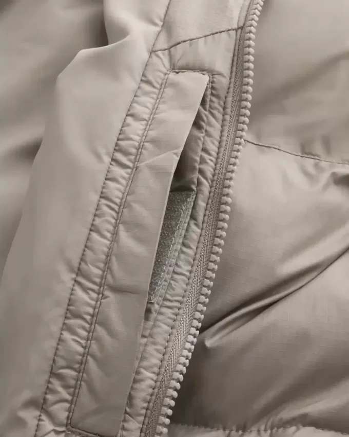 Boxy Zip-Up Pufferjacka Boxy Zip-Up Pufferjacka
