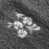 Broderad sherpa fleecejacka