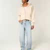 Broderade Light Wash Skater Baggy Jeans Broderade Light Wash Skater Baggy Jeans