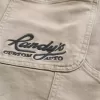 Broderade lösa målarjeans Broderade lösa målarjeans