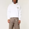 Brown Overdye Super Baggy jeansshorts