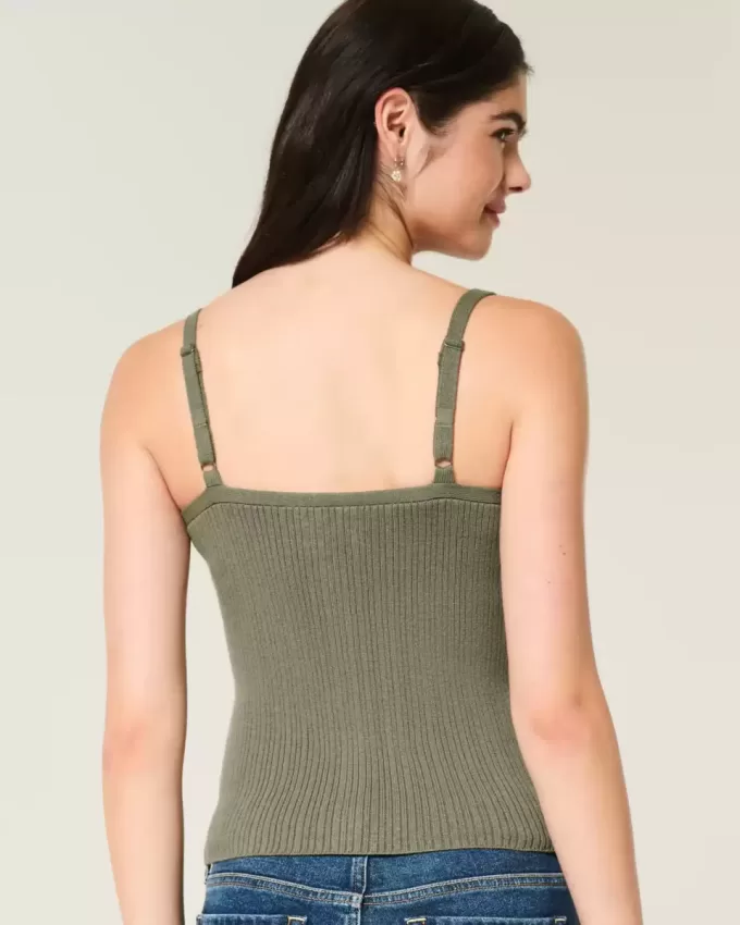 Button-Through Sweater Tank Button-Through Sweater Tank