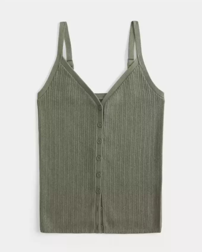 Button-Through Sweater Tank Button-Through Sweater Tank