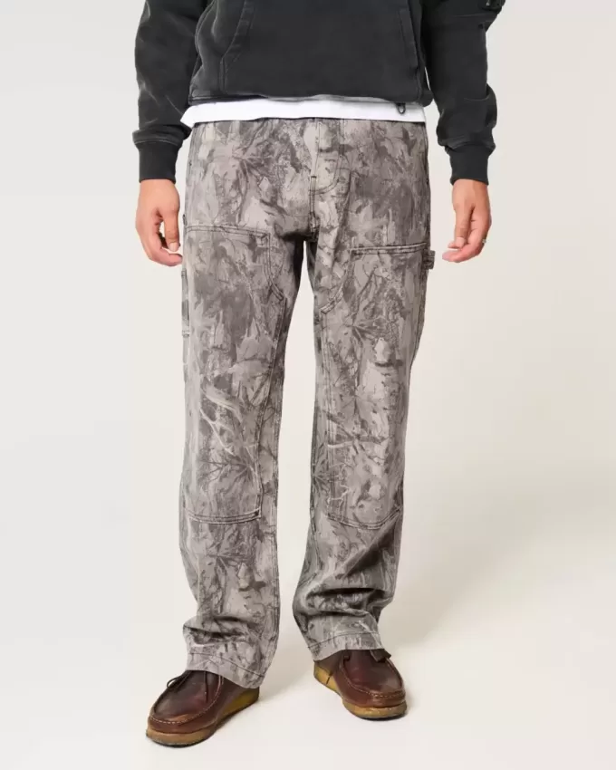 Camo Baggy Carpenter Jeans Camo Baggy Carpenter Jeans