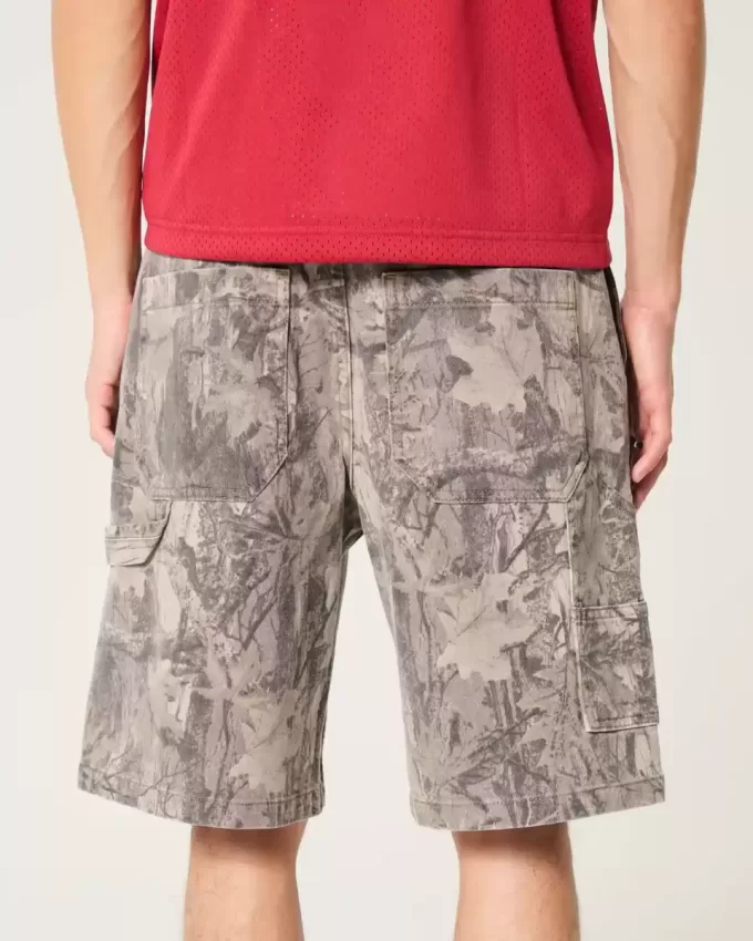Camo Baggy Denim Painter Shorts Camo Baggy Denim Painter Shorts