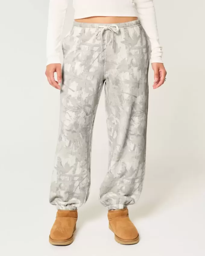 Camo Baggy fleece joggingbyxor Camo Baggy fleece joggingbyxor