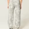 Camo Baggy fleece joggingbyxor