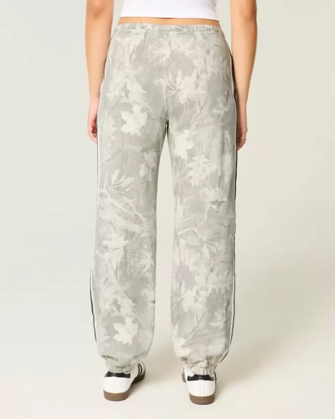 Camo Baggy fleece joggingbyxor