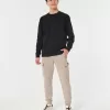 Cargo joggingbyxor i fleece