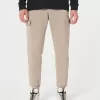 Cargo joggingbyxor i fleece