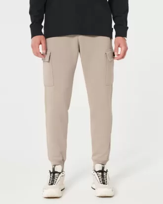 Cargo joggingbyxor i fleece